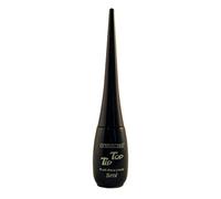 Eulenspiegel - Profi-Aqua Liquid Tip Top 5 ml, Nero | Trucco liquido in flacone con pennellino, per eyeliner, linee sottili e dettagli
