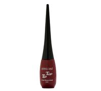 Eulenspiegel - Profi-Aqua Liquid Tip Top 5 ml, Rosso ciliegia | Trucco liquido in flacone con pennello, per eyeliner, linee sottili e dettagli