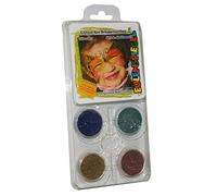 Eulenspiegel - Set di Glitter Cosmetici Farfalla, Glitter 4 x 2 g
