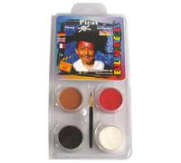 Eulenspiegel - Set di Trucco a Tema Pirati, 4 Colori