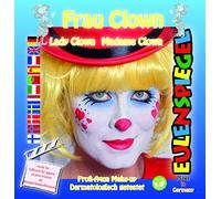 Eulenspiegel - Set di trucco a tema Signora Clown, 4 colori