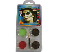Eulenspiegel - Set di Trucco a Tema Strega, 4 Colori