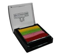 Eulenspiegel - Split Cake Blossom, 6 ml, trucco a base d'acqua, multicolore, per bambini e trucco teatrale