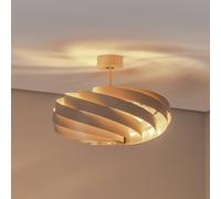 Euluna plafoniera Vento, beige, Ø 60 cm Euluna