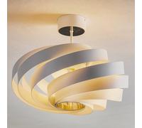 Euluna Plafoniera Vento, bianco, metallo, Ø 50 cm Euluna