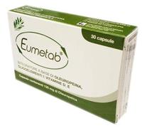 BIOSEVEN SRL Integratore Alimentare Eumetab 30 capsule Favorisce metabolismo glucidico e lipidico