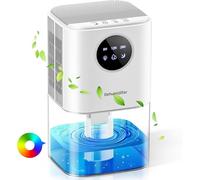 eumidificatore Casa Anti Muffa, ANOEPUY 1.7L Portatile Mini Deumidificatori Sile