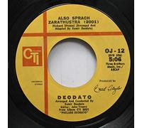 Eumir Deodato - spirit of summer / also sprach zarathustra (2001) 45 rpm single