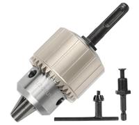 Eumtenr Mandrino per trapano resistente da 5/64"-1/2" capacità 1/2-20UNF per mandrino filettato da 1/2-20UNF, con gambo esagonale da 1/4", adattatore di conversione rapida con gambo SDS Plus e chiave