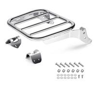 Eumti Portapacchi per Softail, Schienale Holdfast Sissy Bar Posteriore Sport Solo Staccabile Portapacchi Posteriore Adatto 2018-2024 Harley Fat Bob FXFB FXFBS Sport Glide FLSBB Low Rider FXLR FXLRS