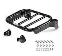 Eumti Portapacchi per Softail, schienale Holdfast Sissy Bar posteriore, sportivo, Solo, rimovibile, adatto per 2018-2024 Deluxe FLDE Street Bob FXBB FXBBS Heritage FLHC FLHCS Standard FXST Slim FLSL