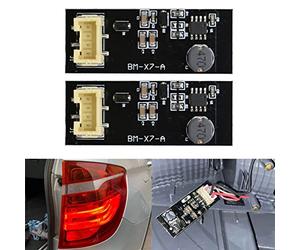 EUNEWR 2PCS Luce Posteriore LED Driver Riparazione Sostituzione per B-M-W X3 F25 2011-2017 B003809.2,Plug & Riparazione,Scheda di Ricambio,Riparazione Sostituzione per B-M-W