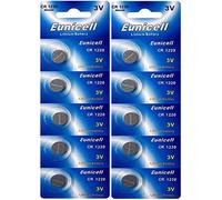 Eunicell - 10 pile a bottone al litio CR1220 da 3 V