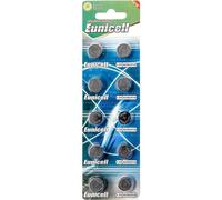 Eunicell AG10 Pile a bottone (1 blister = 10 pile), 1,5 V, alcaline
