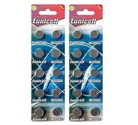 Eunicell AG8 - Batterie alcaline a bottone tipo G8 LR55 LR55SW LR1120 L1120E LR1120SW LR1121 L1121E SR1121W 381 391; in confezione da 20
