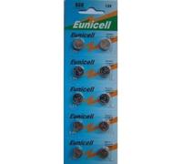 Eunicell - Pile a bottone AG8 / G8 / LR55 / LR55SW / LR1120 / L1120E / LR1120SW / LR1121 / L1121E / SR1121W / 381/391 (10 unità)