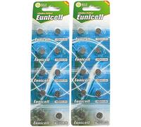 Eunicell Set di 20 pile AG4/LR626/377/SR626/606 per orologio