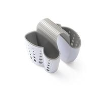 Eunion COOLBABY Portasapone per lavandino e spugna, in plastica, con sella, per rubinetto, organizer da scrivania