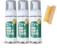 Eunmsi Active Foam Sneaker Cleaner Set, Rich Foam, Deep Clean,Shoes Cleaner Set, Reduce Deformation And Premature Aging For Shoes (3 pcs)