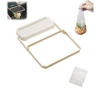 Eunmsi Meshmate - Griglia per rifiuti, per lavello, multifunzione e può essere utilizzata anche come cestello di scarico, filtro da cucina (bianco, 100 filtri)