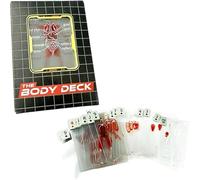 Eunmsi The Body Deck - Carte Trasparenti con Anatomia Umana, Manichino Scheletro per Giochi di Magia (1 pz)