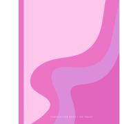 Eunoia - Abstract Pink Waves Composition Notebook by Beausk: 120 Pages, College Ruled Journal for School, College, and Creative Writing - Vibrant ... Wavy Design for Girls, Teens, and Adults