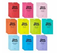 Eunyul Clean & Fresh Set di 10 tipi di maschera per fogli 22 ml 30 ea - SPE...