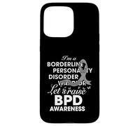 EUPD BPD Alziamo il disturbo borderline della personalità Custodia per iPhone 15 Pro Max