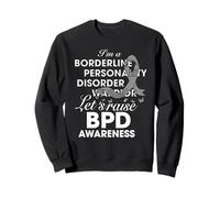 EUPD BPD Alziamo Il Disturbo Borderline della personalità Felpa