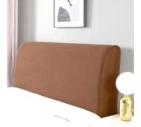 EUPEFIST Copertura per Testiera per Letto Matrimoniale Una Piazza E Mezza Imbottita 160/180CM Elastica Copri/Copritestata Letto Fodera Antipolvere Lavabile per La Decorazione della Testiera