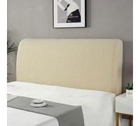 EUPEFIST Copertura per Testiera per Letto Matrimoniale Una Piazza E Mezza Imbottita 160/180CM Elastica Copri/Copritestata Letto Fodera Antipolvere Lavabile per La Decorazione della Testiera