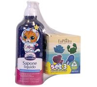 Euphidra amidomio abbinata sapone liquido 500 ml + set 3 formine da sabbia
