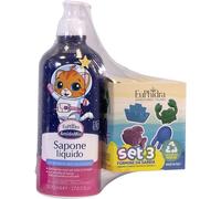 euphidra amidomio abbinata sapone liquido 500 ml + set 3 formine da sabbia