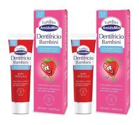 Euphidra Amidomio Dentifricio Fragola 1-5 Anni 2x50 ml