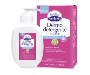 Euphidra AmidoMio - Dermo Detergente 0-5 Anni Idratante Protettivo, 400ml