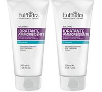 Euphidra, Balsamo Idratante e Ammorbidente, Tubo 200 ml, con Pantenolo per Capelli Sani, Morbidi, Lucenti e Facili da Pettinare, Senza SLES e Parabeni, Dermatologicamente Testato (Confezione da 2)