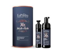 Euphidra, Cofanetto Mr. Jekill e Hyde Viso Anti-età, con Schiuma Detergente e Crema Rigenerante, con Estratti Naturali di Amamelide e Salice Nero, Senza SLES, Parabeni e Oli Minerali