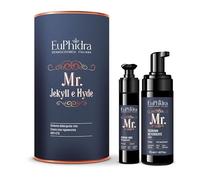 Euphidra, Cofanetto Mr. Jekill e Hyde Viso Anti-età, con Schiuma Detergente e Crema Rigenerante, con Estratti Naturali di Amamelide e Salice Nero, Senza SLES, Parabeni e Oli Minerali