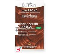 EUPHIDRA COLORPRO GEL COLORANTE CAPELLI XD 646 CANNELLA 50 ML IN FLACONE + ATTIVANTE + BALSAMO + GUANTI