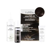 Euphidra - ColorPro XD 300, Castano Scuro, Colorazione Permanente con Acido Ialuronico, Idrata in Profondità, per un Risultato Professionale