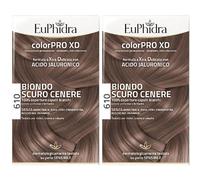 EuPhidra ColorPRO XD 310 Biondo Scuro Cenere Set da 2 2x50 ml Lozione