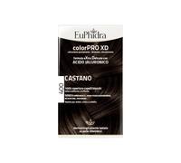 EUPHIDRA COLORPRO XD 400 CASTANO GEL COLORANTE CAPELLI IN FLACONE + ATTIVANTE + BALSAMO + GUANTI