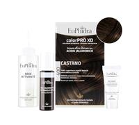Euphidra - ColorPro XD 400, Castano, Colorazione Permanente con Acido Ialuronico, Idrata Profondamente e Riequiibra la Struttura del Capello