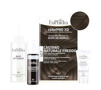 Euphidra - ColorPro XD 407, Castano Naturale Freddo, Riduce il Rischio di Irritazioni e Allergie, Colorazione Permanente con Acido Ialuronico, Offre Idratazione e Colore Duraturo,