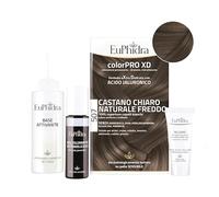 Euphidra - ColorPro XD 507, Castano Chiaro Naturale Freddo, Capelli Morbidi e Setosi, Colorazione Permanente con Acido Ialuronico, Riduce il Rischio di Irritazioni e Allergie