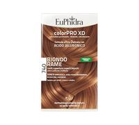 EUPHIDRA COLORPRO XD 740 BIONDO RAME GEL COLORANTE CAPELLI IN FLACONE + ATTIVANTE + BALSAMO + GUANTI