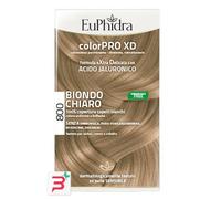 EUPHIDRA COLORPRO XD 800 BIONDO CHIARO GEL COLORANTE CAPELLI IN FLACONE + ATTIVANTE + BALSAMO + GUANTI