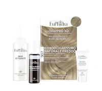 Euphidra - ColorPro XD 907, Biondo Chiarissimo Naturale Freddo, Lascia i Capelli Morbidi, Protetti e Lucenti, Colorazione Permanente con Acido Ialuronico,