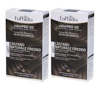 Euphidra ColorPRO XD Castano Naturale Freddo 407 2x120 ml Tintura