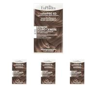 Euphidra Colorpro XD con Acido Jaluronico Più Idratazione, Più Morbidezza, Più Volume, Più Lucentezza, 610 Biondo Scuro Cenere (Confezione da 4)